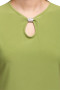 Блузка "Олси" 1707002/1V ОЛСИ (Зелёный)