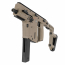Страйкбольный пистолет-пулемёт (KRYTAC) KRISS Vector GBB SMG (FDE)